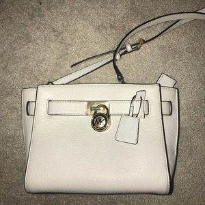 White Michael kors purse